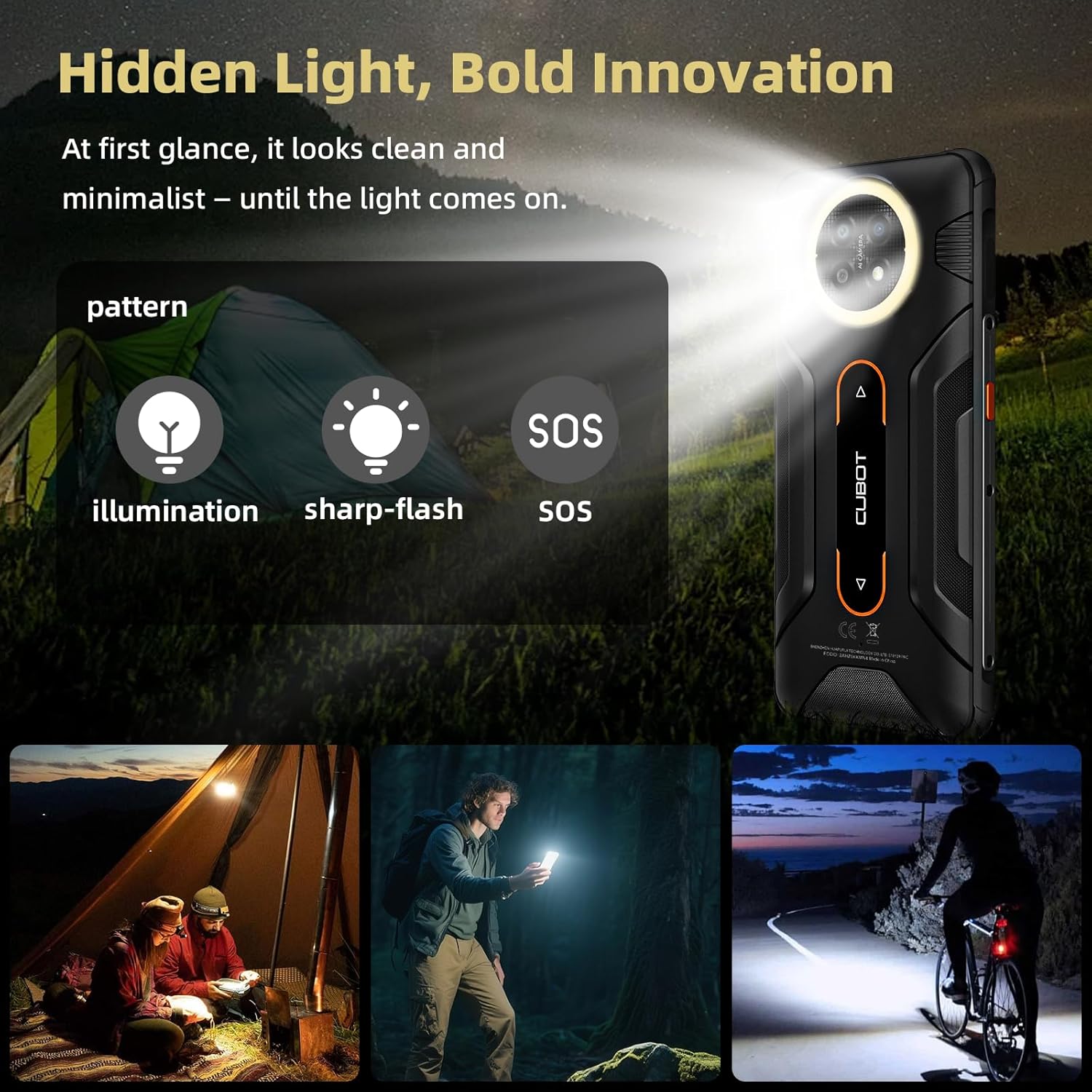 CUBOT Kingkong ACE 5 Android 16 Rugged Phone Unlocked-10200mAh/33W Battery, 20GB+256GB/1TB, 6.74 inch 120Hz Display, 48MP+16MP Camera Smartphone, Camping Lights, 4G Dual SIM Phones/IP68/IP69K/NFC/GPS 5 71bMZWbzEdL. AC SL1500
