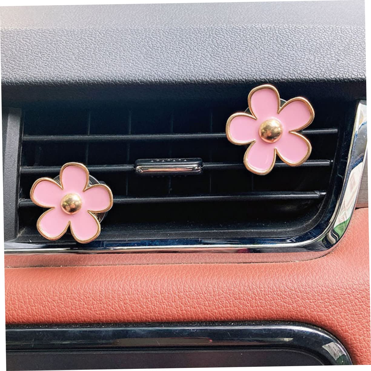 ULTECHNOVO 30stücke Teiliges Blumen-lüftungsclip Auto Hochwertiger Dekorationsclip Aus Einfache Installation Fröhliche Farben Für Auto-innenraum-design Für
