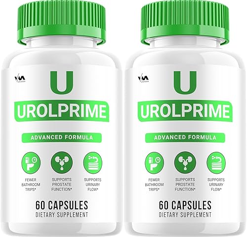 Vitamoon Paquete de 2 cápsulas de apoyo Urol Prime  Suplemento de píldoras UrolPrime, máxima fuerza, nueva fórmula multivitamínica mejorada,