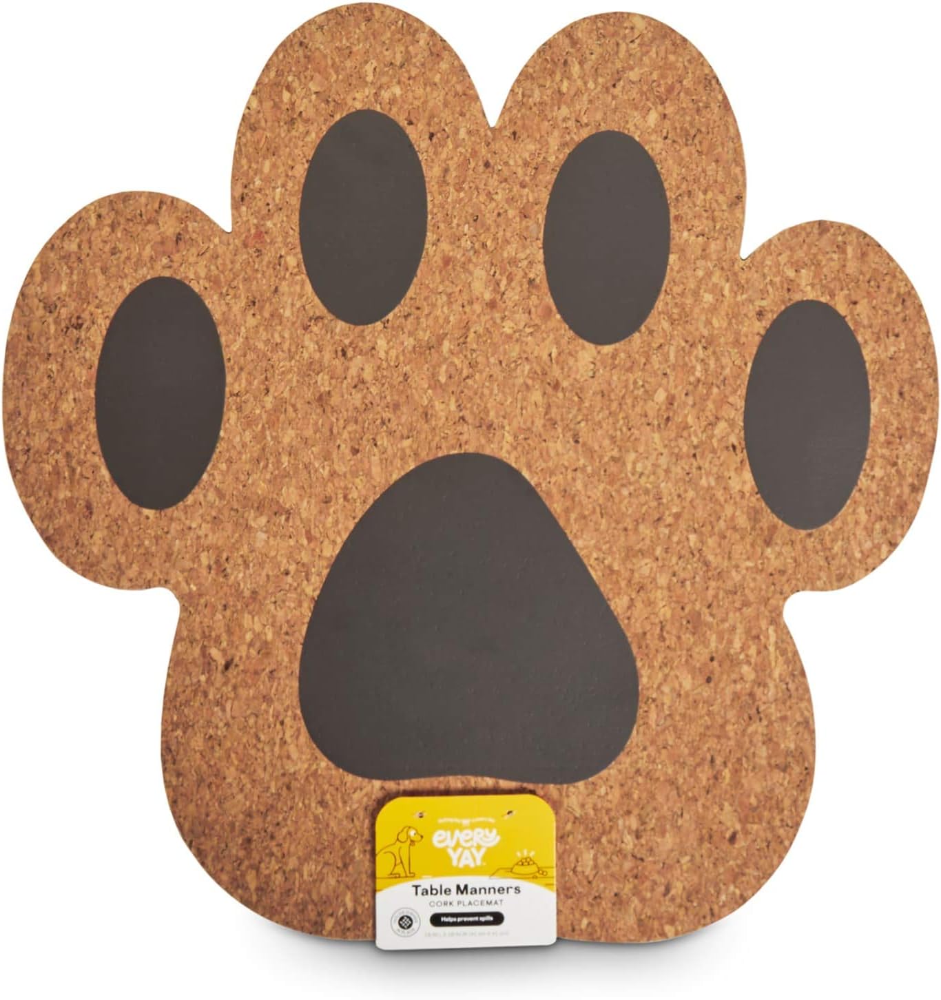 EveryYay Table Manners Cork Placemat for Pets