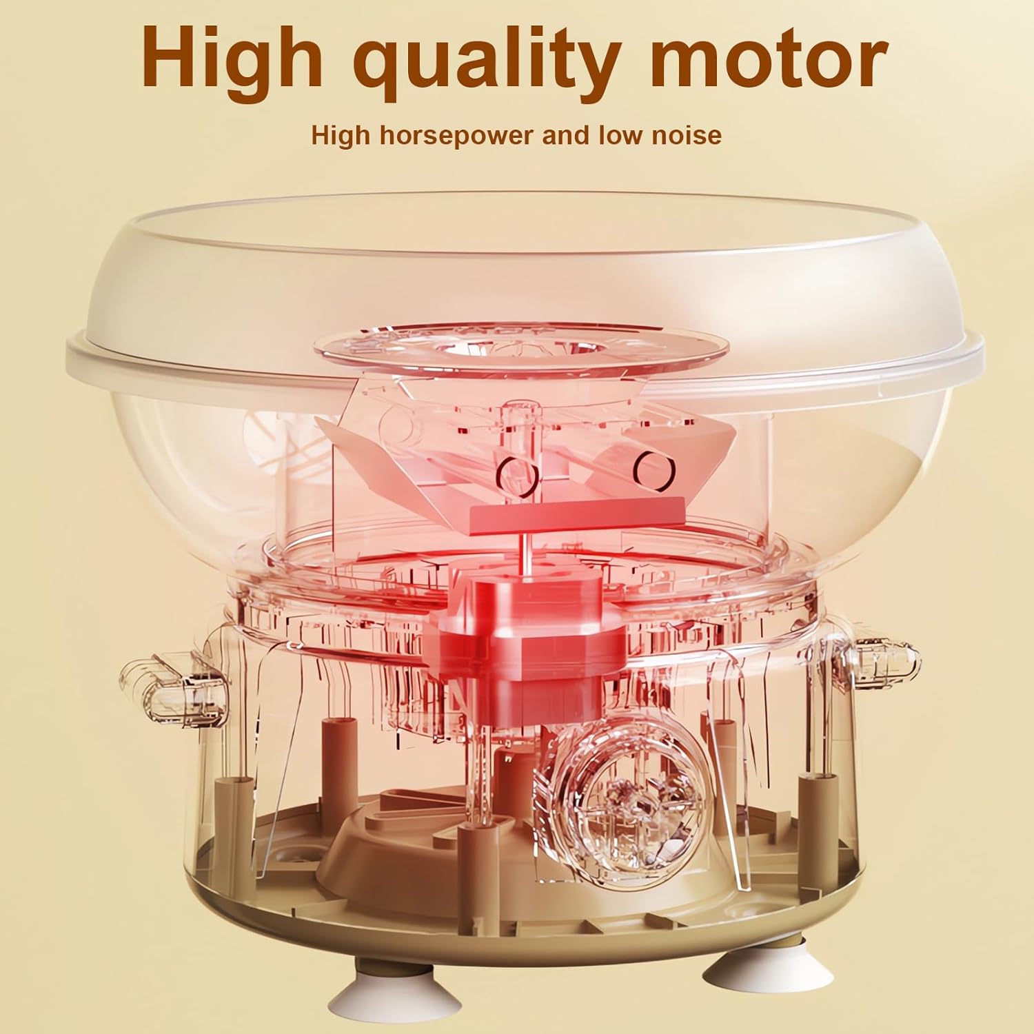 Cotton Candy Machine-Marshmallow Maker，Efficient to make marshmallows, suitable for families as well as parties. 400W Portable with Large Splash-Proof Plate, Great gift for children and adults.