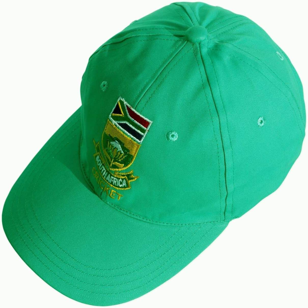 CRICKET CAP SOUTH AFRICA LOGO BASEBALL STYLE ADJUSTABLE CLOSURE