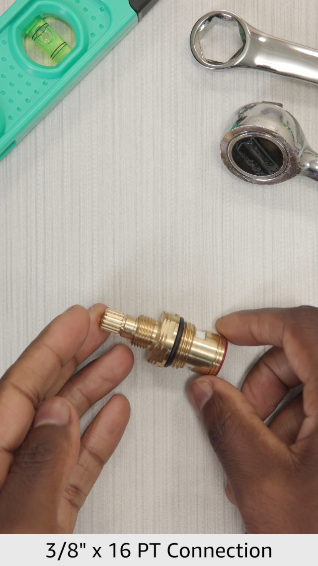 Kingston Brass KSRPL3200HC Hot Ceramic Disc Cartridge for CC Basin