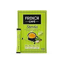 Vista 5 de Namyang French Cafe Stevia - Mezcla de café instantáneo (cero azúcar) (20 barritas)