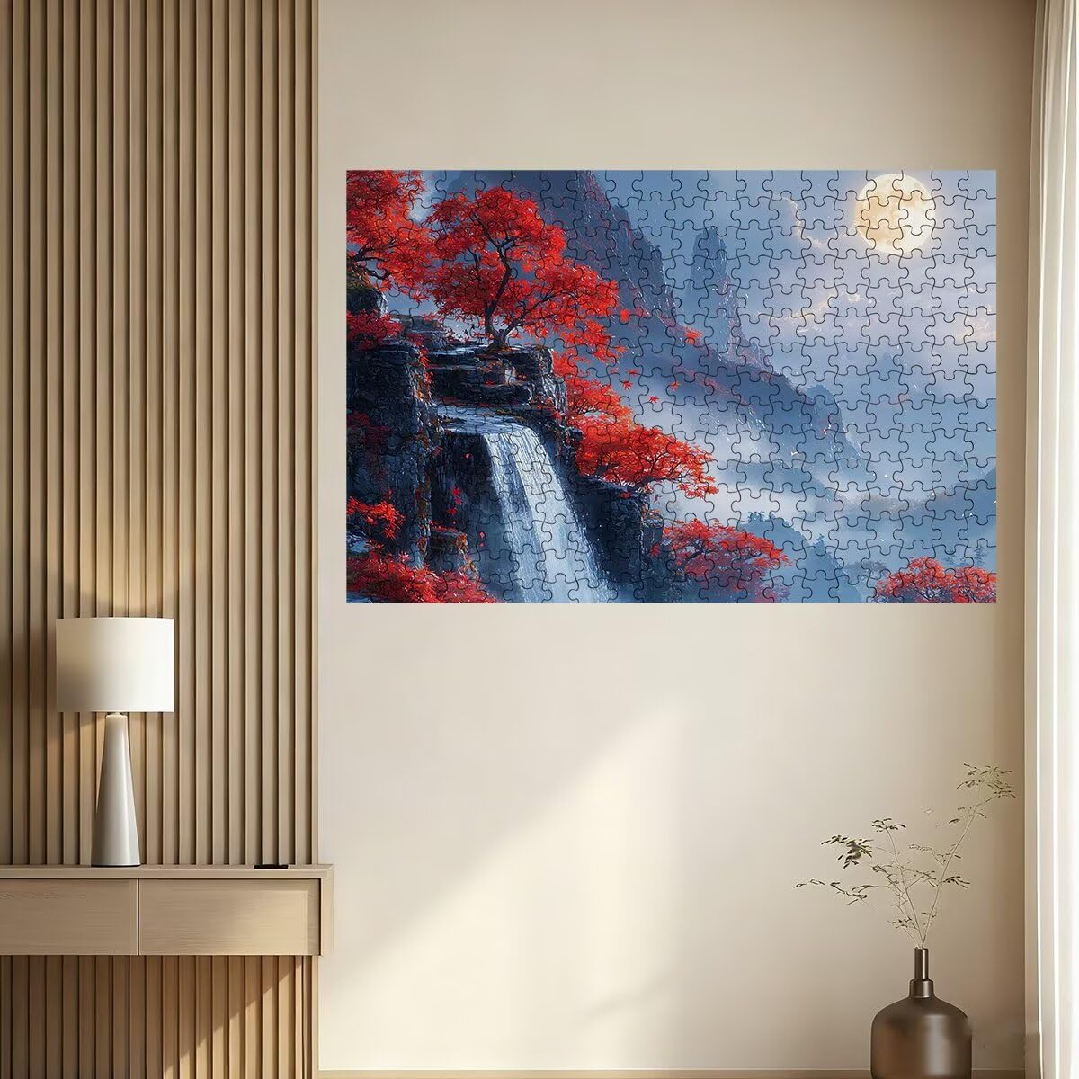 Puzzle 2000 Pezzi Paesaggi, Puzzle Autunno per Adulti, Puzzles in Legno Intrattenimento Creativo, Divertimento, Puzzles Educativi Classici con Confezione di Alta Qualità Idea Regalo Donna, Decor -2532