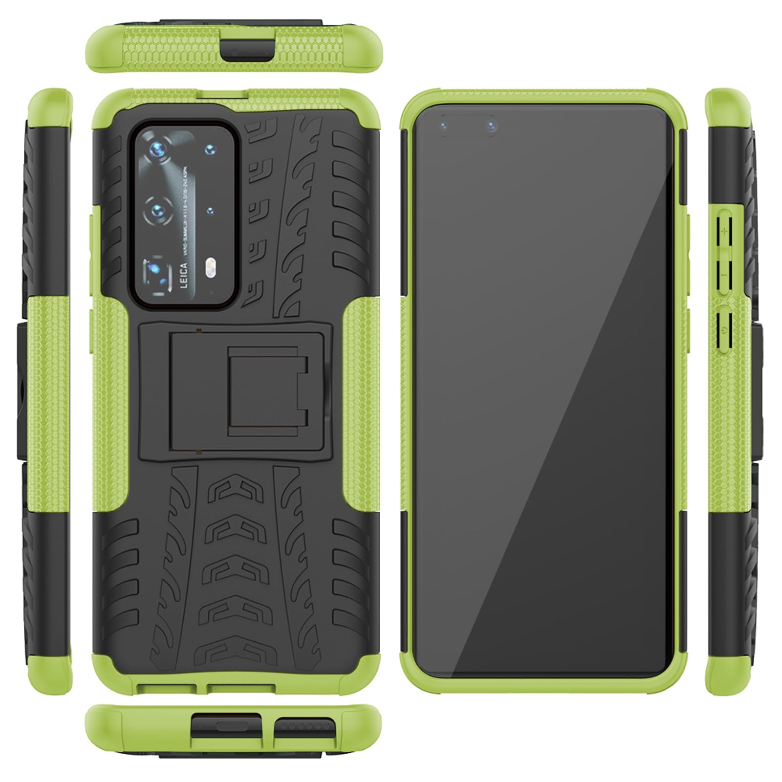 COVER TRASPARENTE + PELLICOLA VETRO TEMPERATO PER HUAWEI P40 PRO