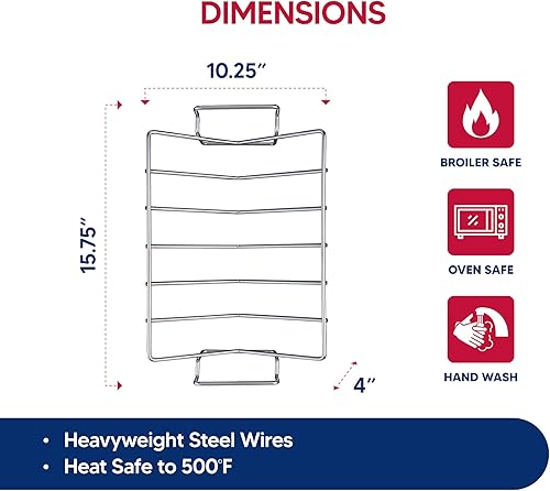 Vista 38 de HIC Harold Import Co. - Parrilla ajustable Plateado