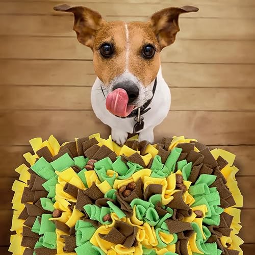 Miniatura 85 de Tapete para olfatear mascotas para perros, tapete de alimentación para perros, tapetes de entrenamiento de nariz para forrajear instinto interactivo