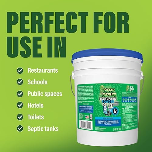 Miniatura 3 de El mejor limpiador de líneas de drenaje ecológico | Líneas de drenaje principales | Tubos de fregadero y piso | Alcantarillas | Urinarios | Inodoros