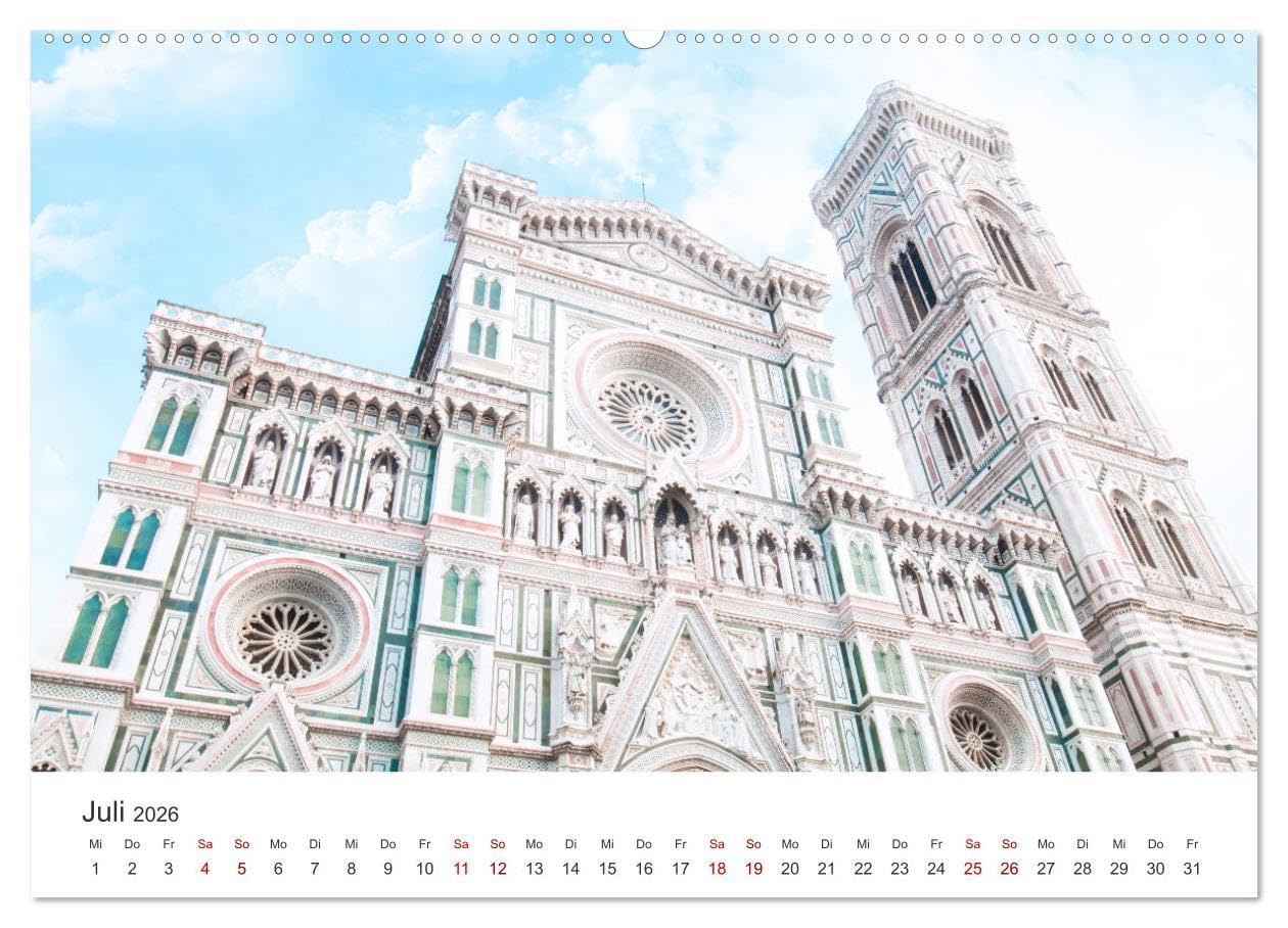 Italien - Eine Reise durch das traumhafte Italien. (hochwertiger Premium Wandkalender 2026 DIN A2 quer), Kunstdruck in Hochglanz: Eine Traumreise durch Italien. (CALVENDO Orte)