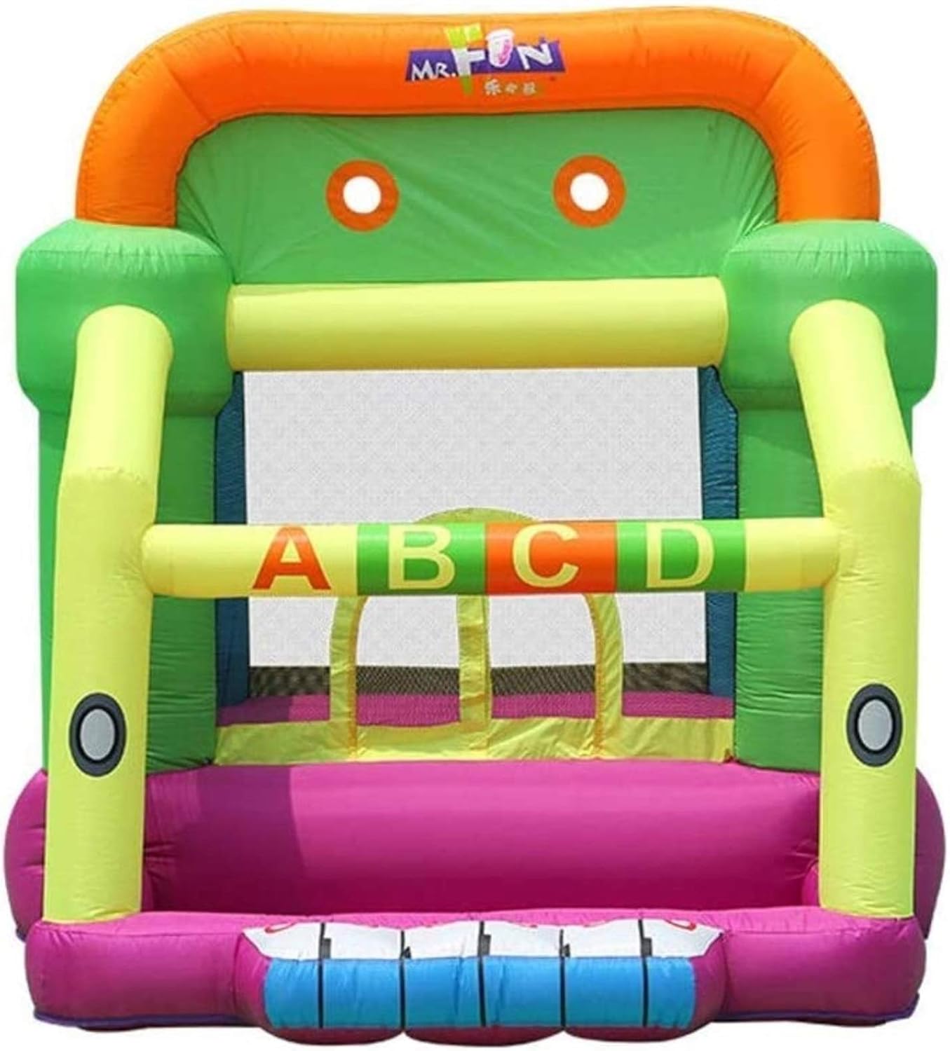 久保田吉太郎作 銅製 山水楼閣文瓶 花瓶 共箱 C 9165