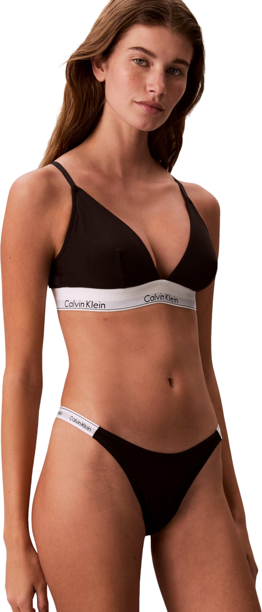 Calvin Klein Donna Perizomi Confezione da 3 Dipped Thong con Fascia con Logo, Multicolore (Black/Classic White/Animal Mirror), L