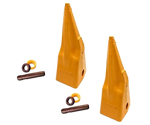 Miniatura 7 de Dientes de roca afilados individuales del cubo del excavador con alfileres, 1U3352TL, se adapta a adaptadores de la serie J350 (9)