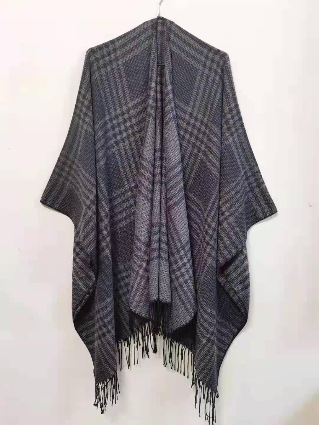 Shawl Split Cape Women's Plus Size Shawl