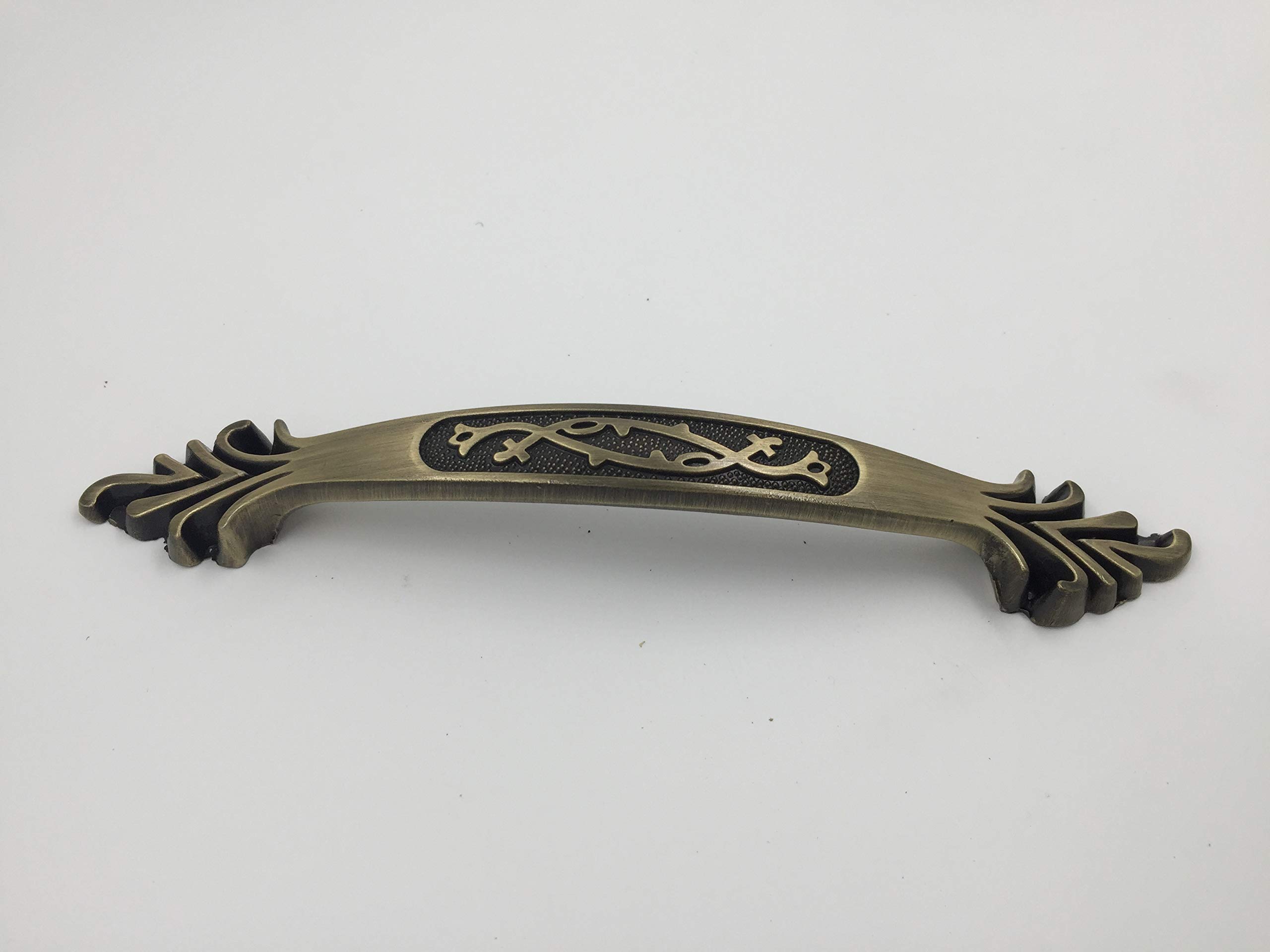 HARMONUS , Fancy Cabinet Handle,Antic Finish, Zinc Alloy, 96 MM (4 Inch), 6 PCS (B07T4ZNY75) Amazon Price History, Amazon Price Tracker