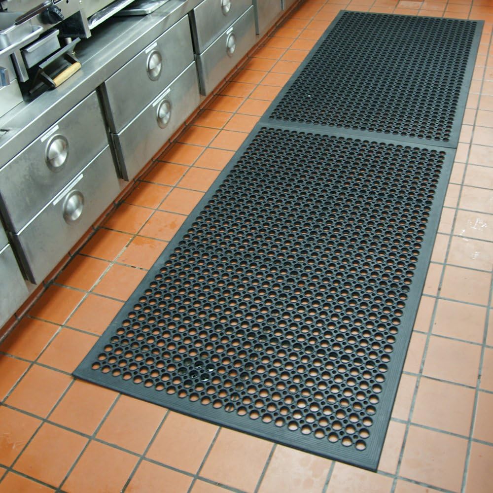 Dura-Chef 3' x 5' Anti-Slip Rubber Kitchen Mat