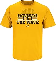 Vista 17 de Smack Apparel Camiseta de los Sábados para Fans Universitarios (SM-5XL)