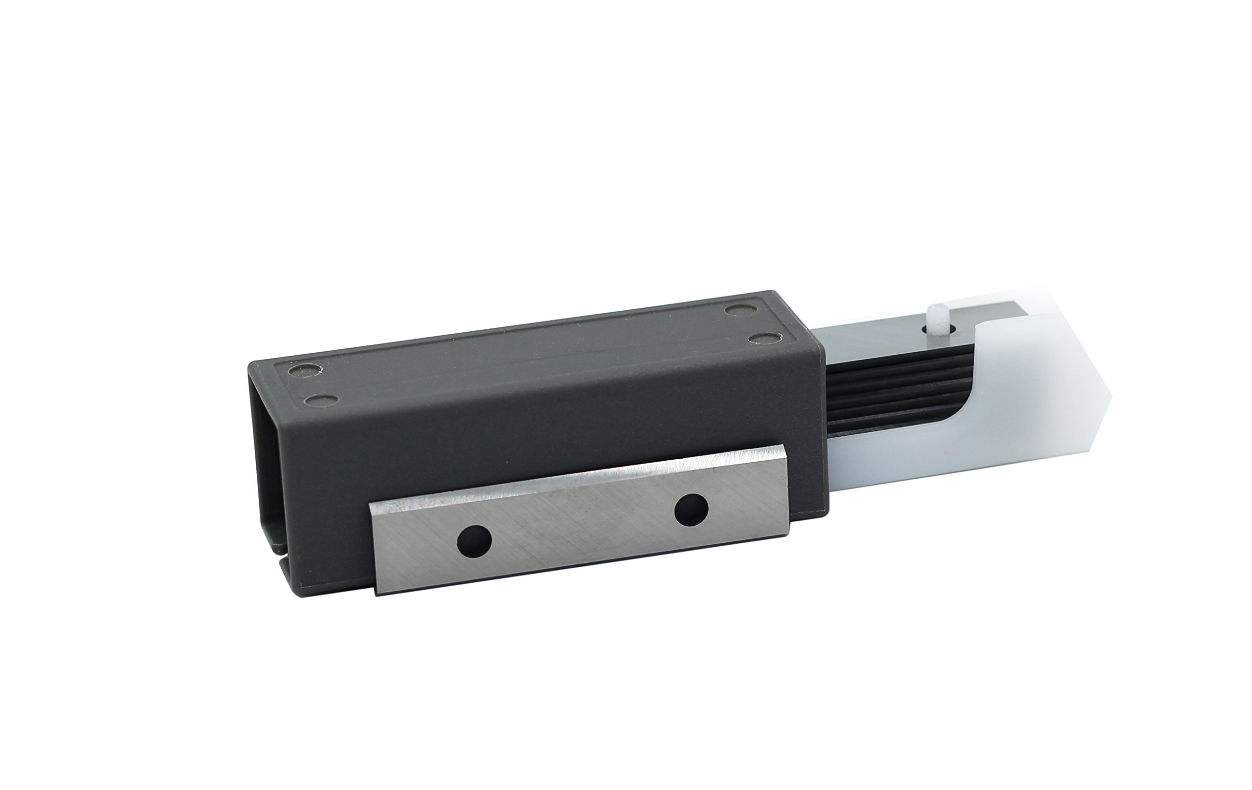 '2 (50 mm) espátula de pintura cuchillas de carburo Reversible de doble filo – Cuchilla de repuesto (50 x 12 x 1,5 mm), 10 unidades, apto para la mayoría de soporte de Rasquetas