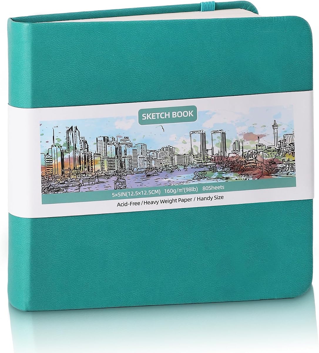 Pentalic 4" x 6" Pocket Sketchbook (3-Pack) - Recycled Paper
