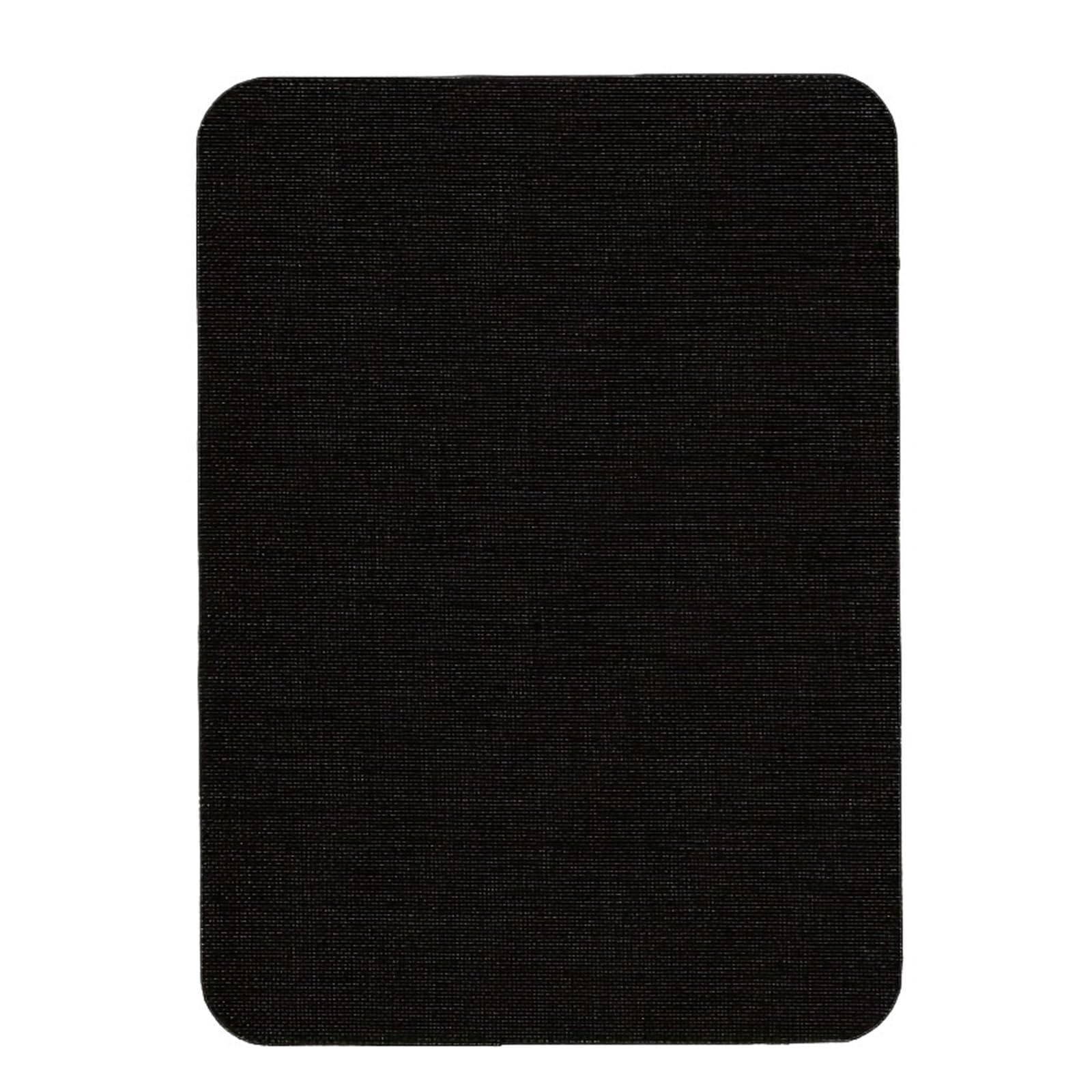 Patch Lin Autocollant de Qualité Supérieure 20,5x28cm Rénovation Meubles Lin Noir