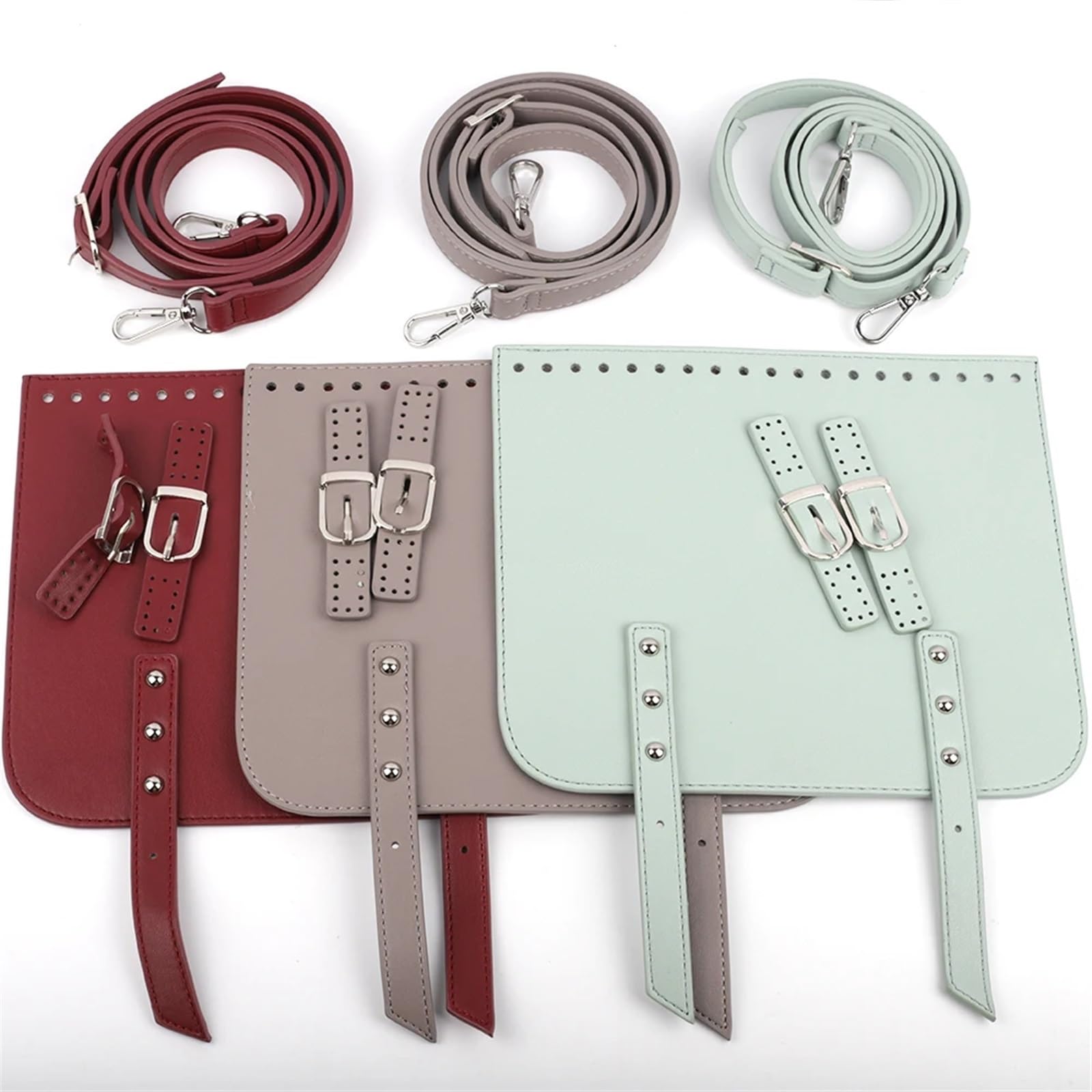DIY lederen tas maken kit lederen tas riem handgemaakte handtas geweven set hoge kwaliteit tas bodems met hardware accessoires voor doe-het-zelf schouder handtas lederen knutselen kit (kleur: 9x20 DIY lederen tas maken kit lederen tas riem handgemaakte handtas geweven set hoge kwaliteit tas bodems met hardware accessoires voor doe-het-zelf schouder handtas lederen knutselen kit (kleur: 9x20