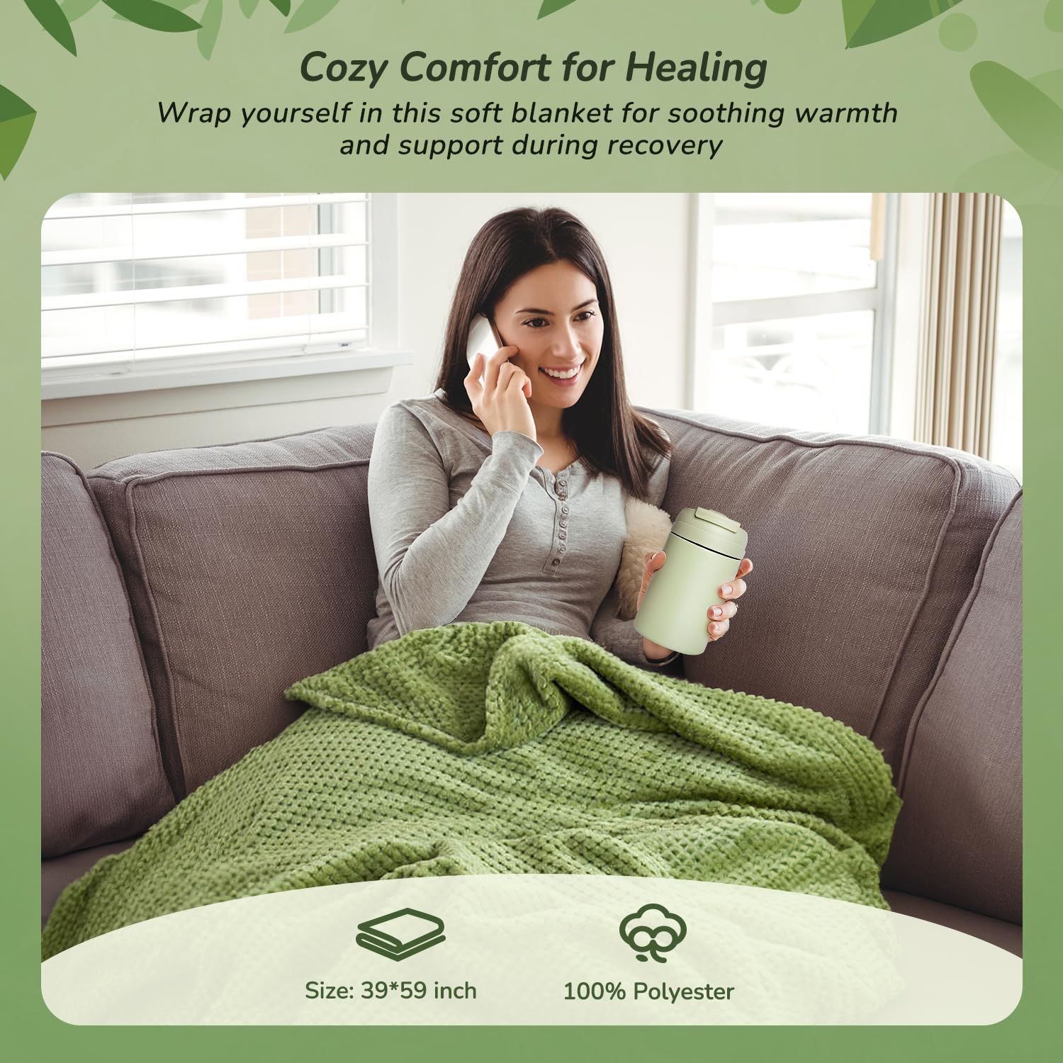 9PCS Self Care Gifts for Women, Get Well Gifts, Birthday Gift for Women, Sympathy Gift Baskets, Gift Baskets for Mom Wife Friends Sister Her - Image 3