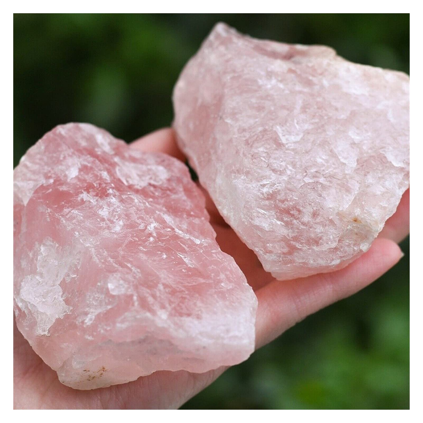 Quartz rose naturel brut JCAKES anti stress maison cristal 700g