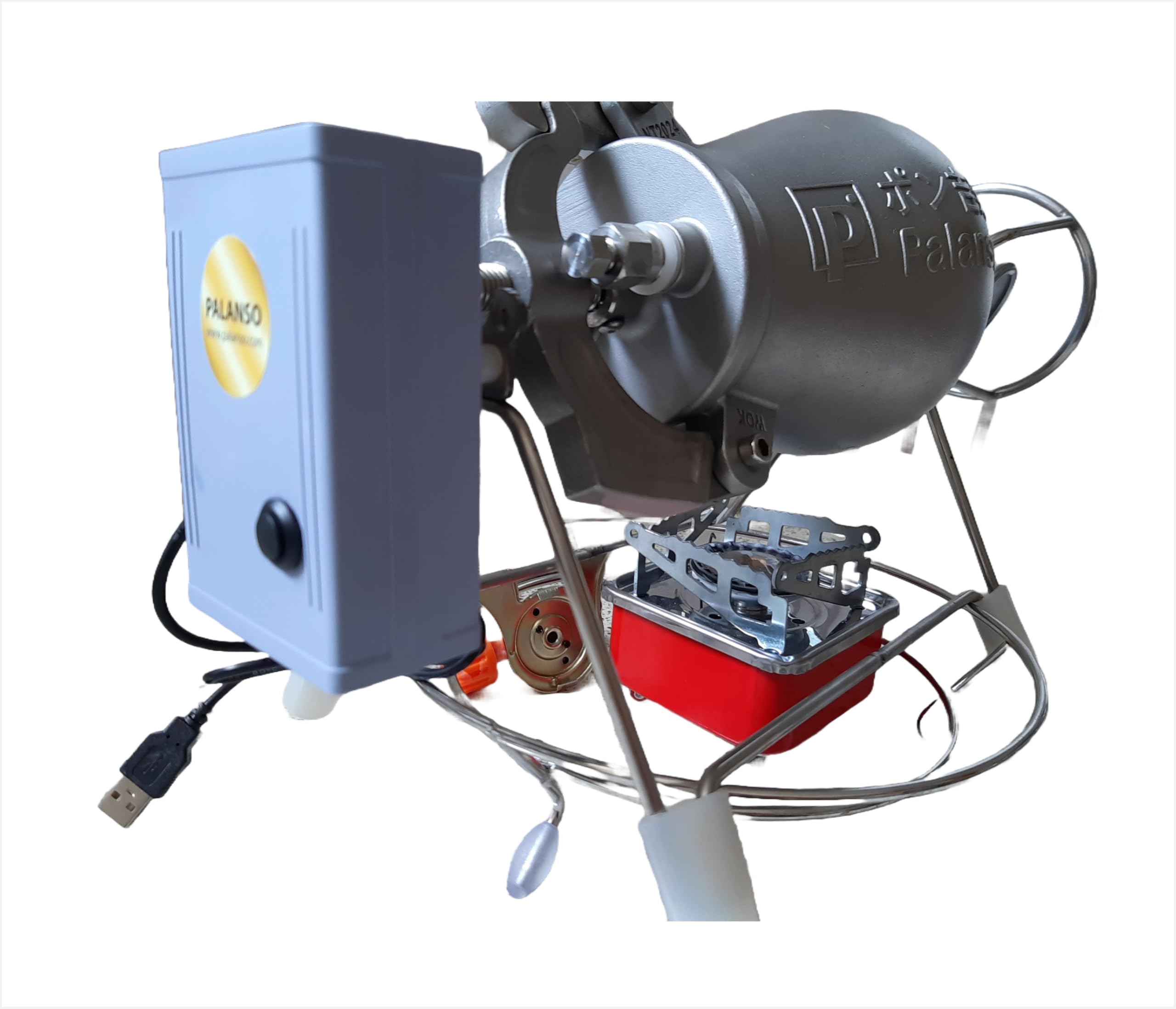 Amazon | パランソポン菓子機 6合用のポン吉楽! 電動式セット 5つの