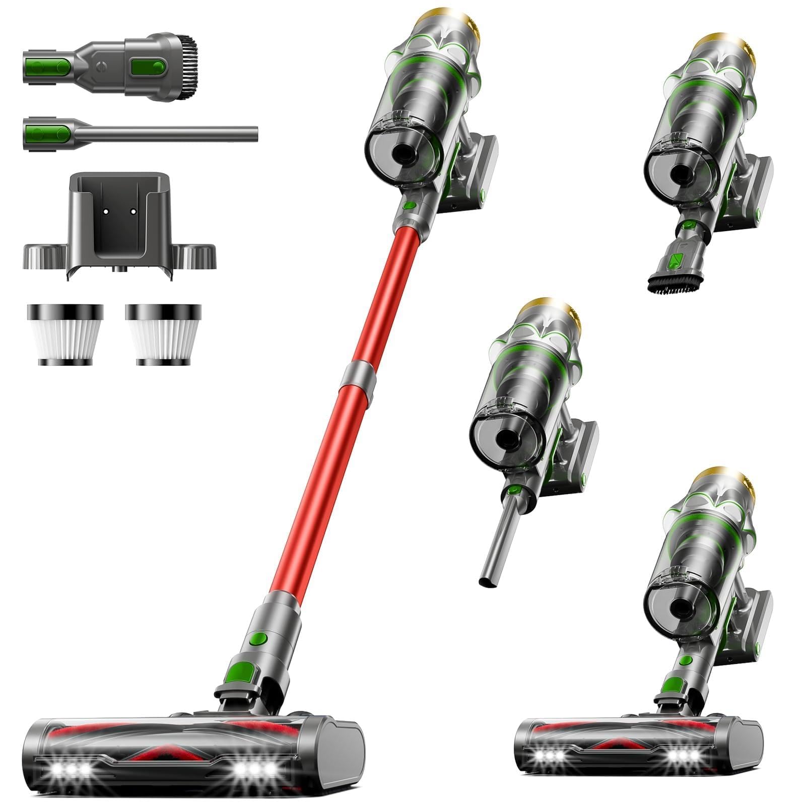 Avalsor Aspiradora con batería de 50 KPA/600 W/70 min