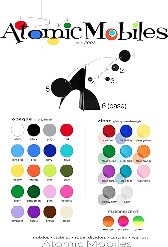 Miniatura 6 de Delightful Moderne Art Stabile by Atomic Mobiles - Mid Century Modern Retro Style Inspired by Midcentury Style