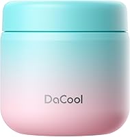 Vista 3 de DaCool Termo de alimentos de 16 onzas para niños, 13.5 onzas