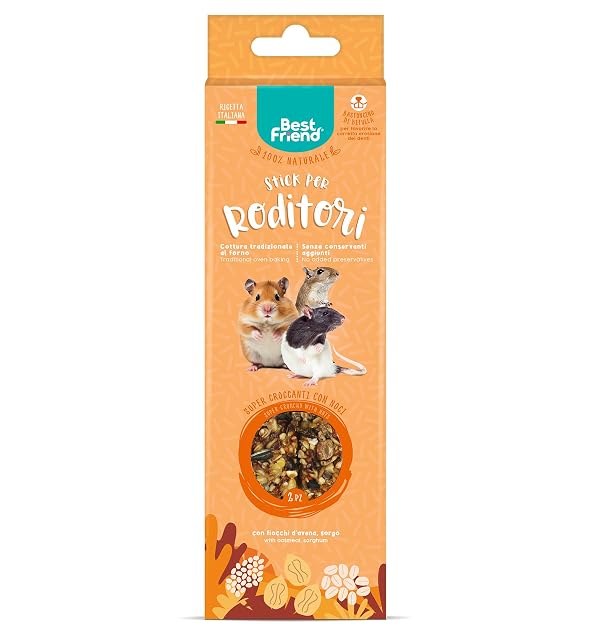 Foto 2 de 6 de Best Friend - Snacks Naturales horneados al Horno para pequeños roedores. Sabrosos palitos y Ricos…
