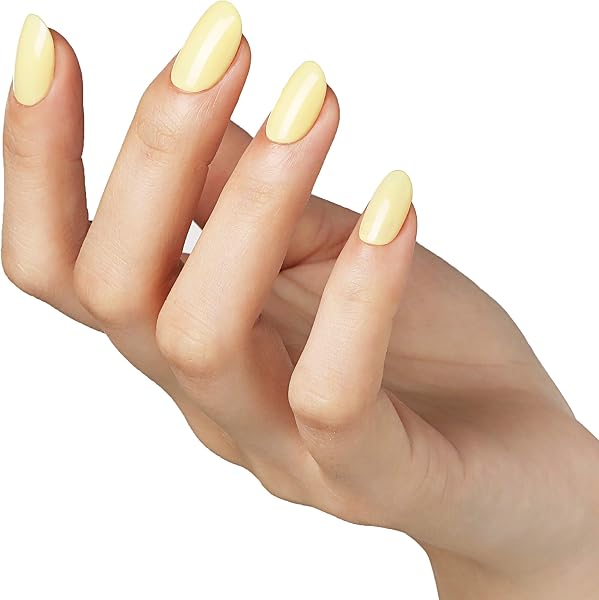 Bluesky Gel Nail Polish, Primrose Yellow 80566, Light, Primrose,Yellow Long Lasting, Chip Resistant, 10 ml (Requires Drying Under UV LED Lamp) - 4