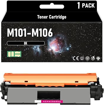 M101-M106 High Yield Toner Cartridge Compatible for HP | Compatible Replacement for HP Laserjet ProM104a 104w Printers
