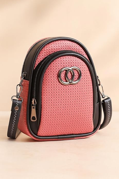 Stylish pink Sling Bag for Women Latest Sling Bags for Women Beautiful One Side Bag
