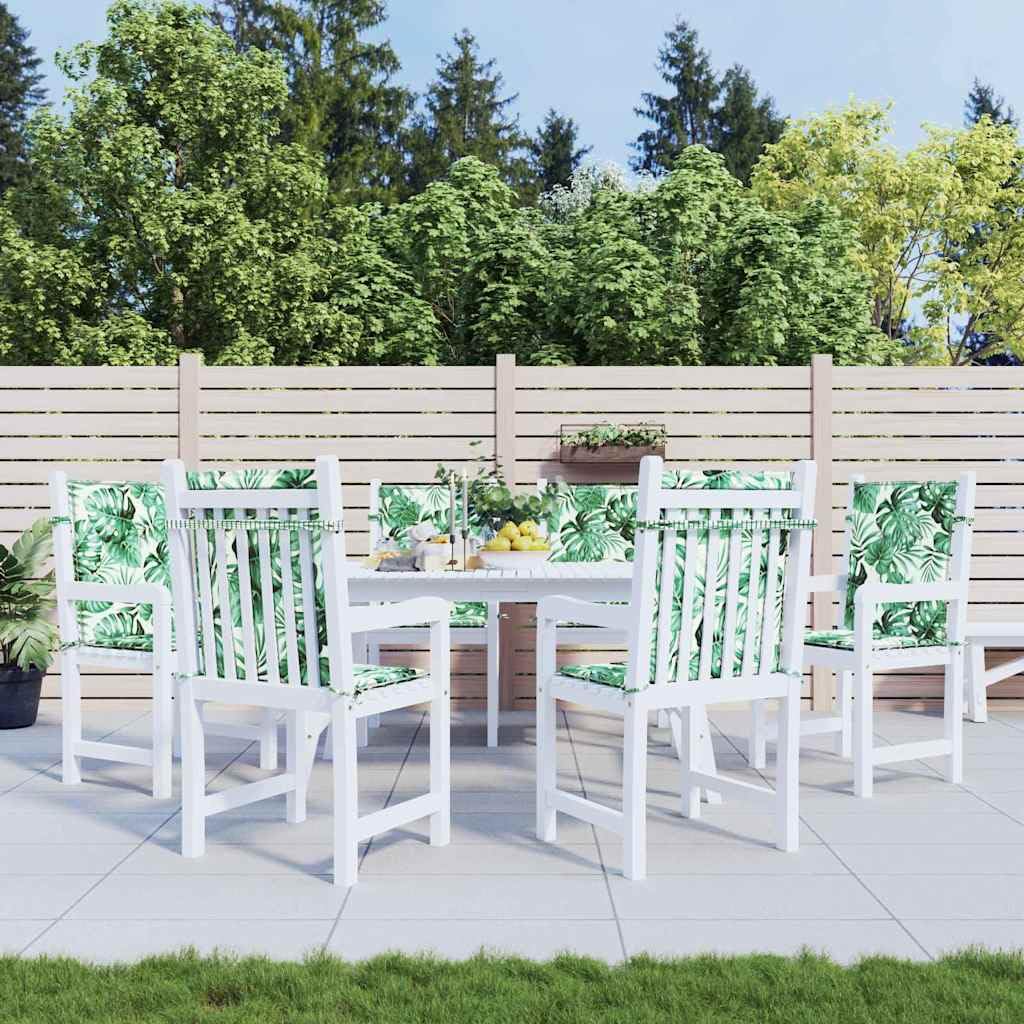 Coussins de dossier lot de 6 housse amovible Oxford 100x50 pour palette et chaise de jardin
