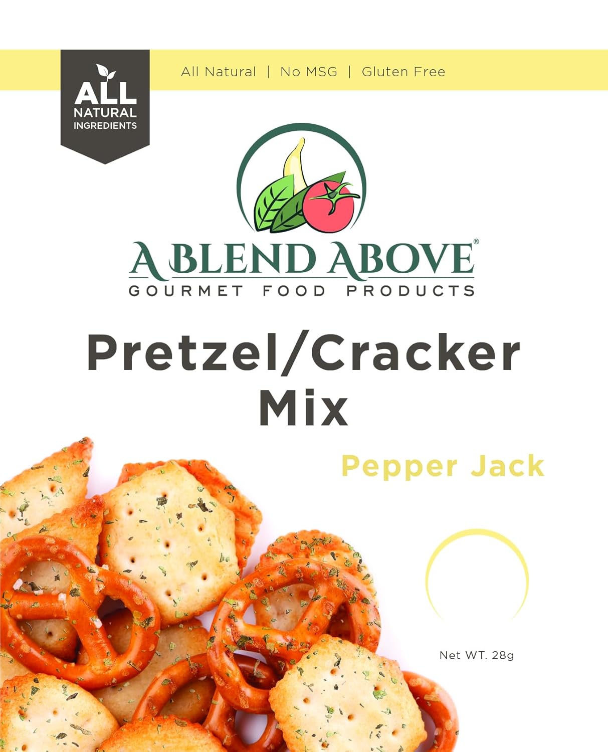 A Blend Above Cracker Seasoning Mix, Best Sellers - Southwest Jalapeno, Toasted Coconut, Pepperjack, Spicy Garlic, Habanero Green Chili