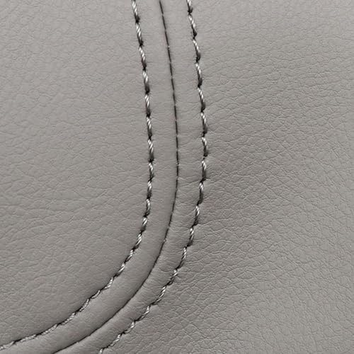 Miniatura 4 de NLQR Cubierta de repuesto para tapa de consola central, color gris, compatible con Ford F150 Lariat 1997 1998 1999 2000 2001 2001 2003