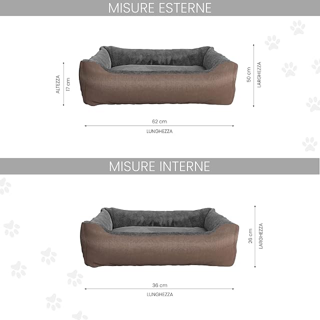 Foto 5 de 6 de Italian Bed Linen Cama Acolchada Doubleface para Perros y Gatos “Love”