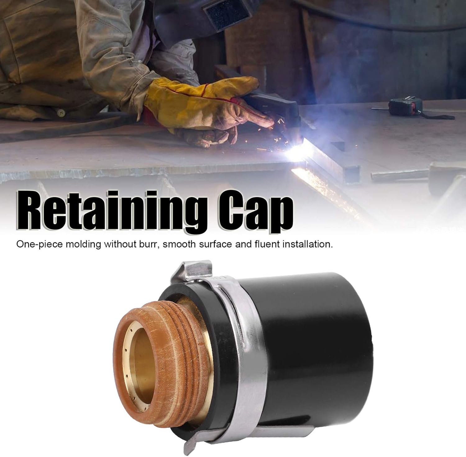 420156 Retaining Cap, 420156 Plasma Retaining Cap, Ceramic Plasma Cutter Nozzle Cap Plasma Cutting Consumables