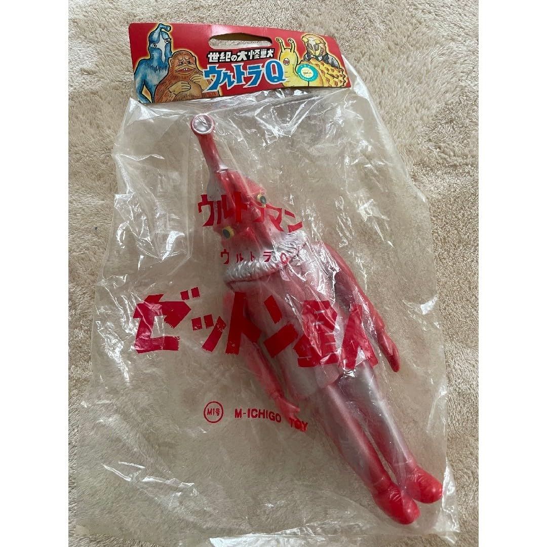 M1号　世紀の大怪獣 ゼットン星人　2期　赤　ソフビ　フィギュア　ウルトラマン Amazon.co.jp: M1号 ゼットン星人 赤 ソフビ フィギュア ウルト