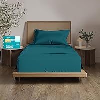 Vista 14 de Thread Spread - Juego de sábanas de 100% algodón egipcio con tejido de satén de 800 hilos de la colección Exotic Hotel, color blanco y marfil