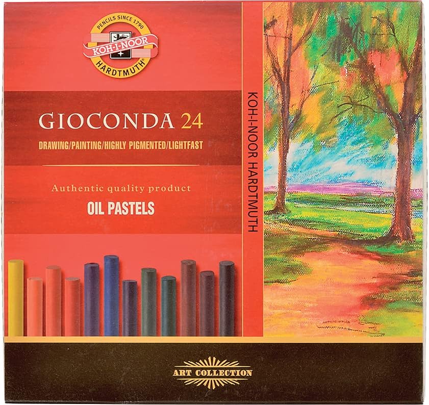 Koh-I-Noor GIOCONDA 8352 Artist Pastels (Pack of 24)