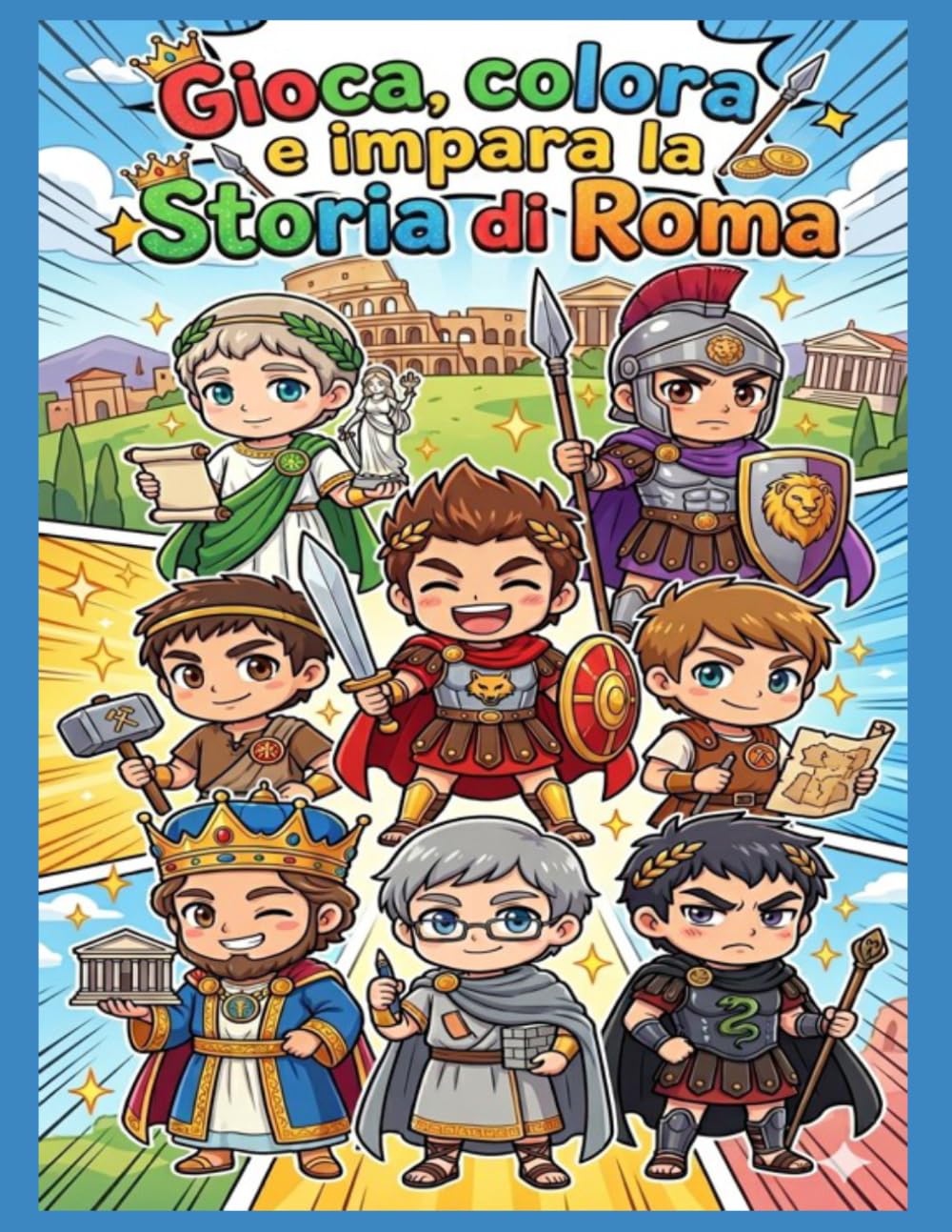 Gioca, colora e impara la Storia di Roma