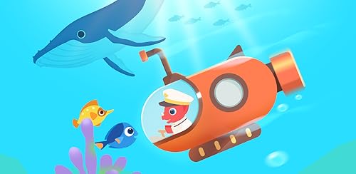 Dinosaur Submarine - Games for kids toddlers
