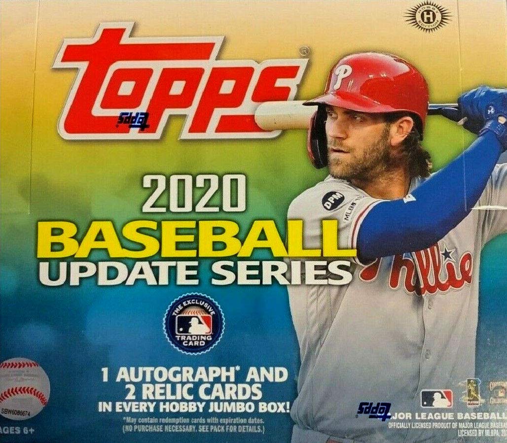 Amazon.com: 2020 Topps Update MLB Baseball JUMBO box (10 pks/bx
