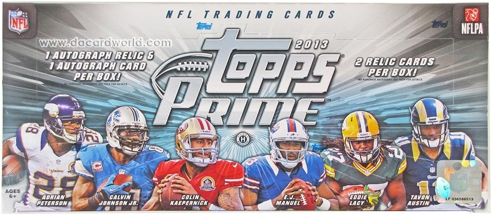 NFL 2013 Topps Prime Hobby Trading Cards