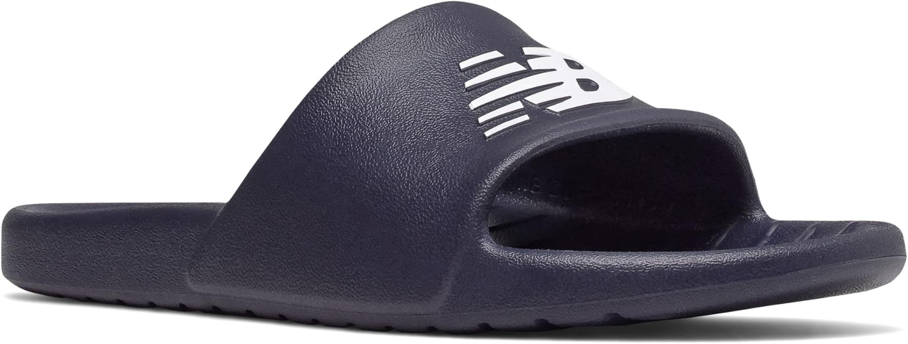 New Balance Unisex-Adult 100 V1 Slide Sandal Ground-contact EVA, NB logo