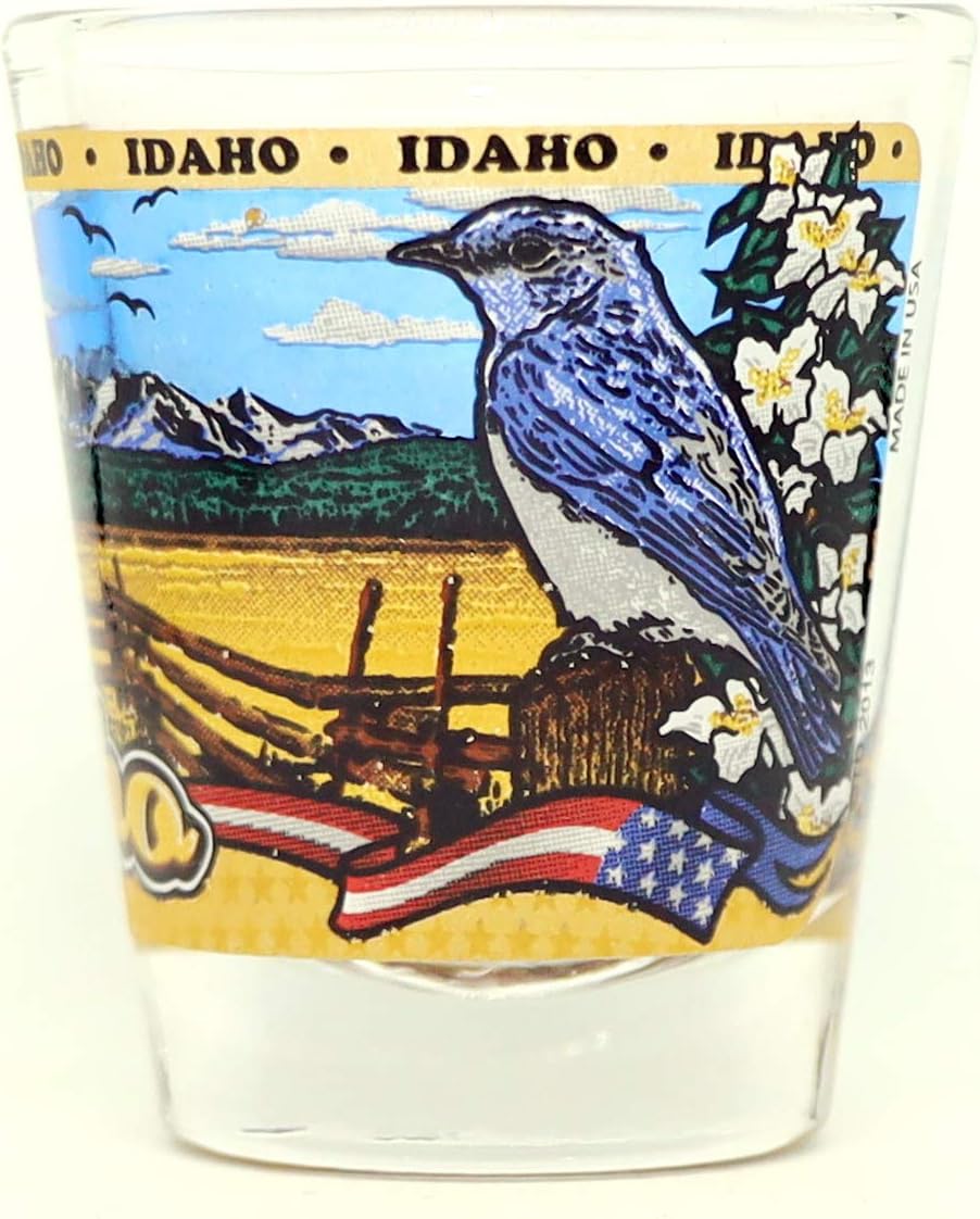 Bеѕt Quаlіtу 🔥 Idaho State Wraparound Shot Glass
