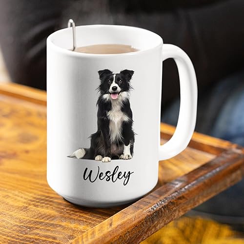 Miniatura 137 de Taza de cerámica personalizada para perros Chow Chow Chow, taza de café con nombre personalizado Chow Chow, regalos para los amantes de los perros